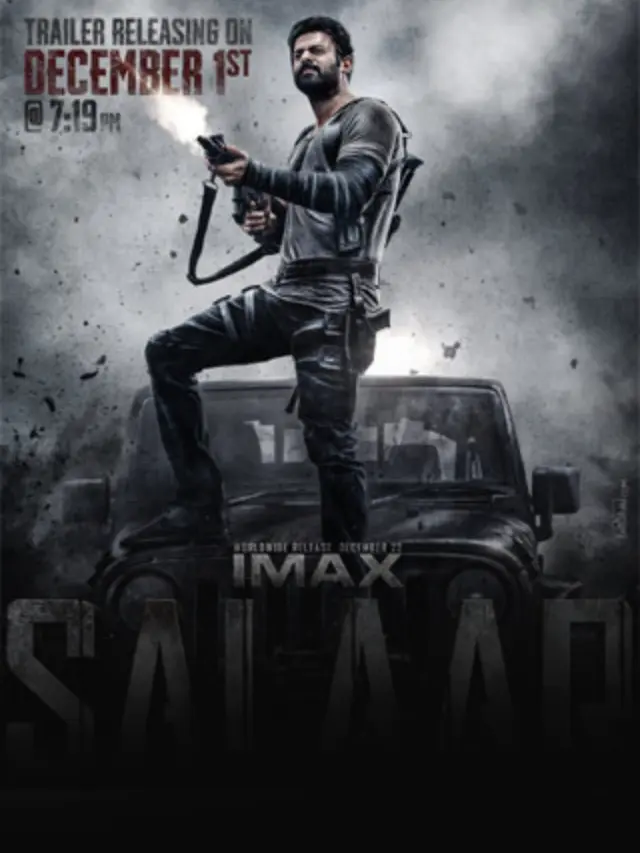 salaar movie release date hindi Parbhas with gun